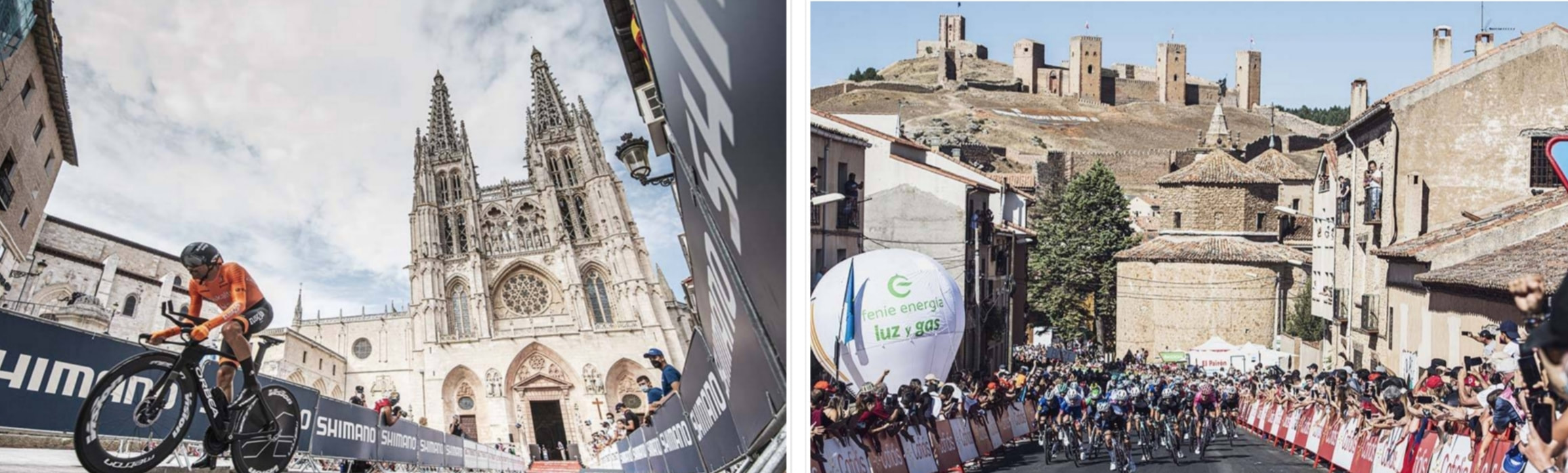 Fotografías de las distintas etapas de La Vuelta 2021. Publicadas por Charly López en la app oficial de La Vuelta 2021.